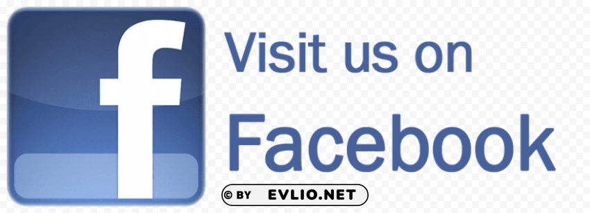 Visit Us On Facebook Logo PNG Images With Clear Alpha Layer