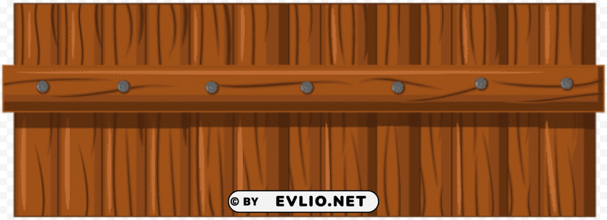 brown wooden fence PNG high resolution free