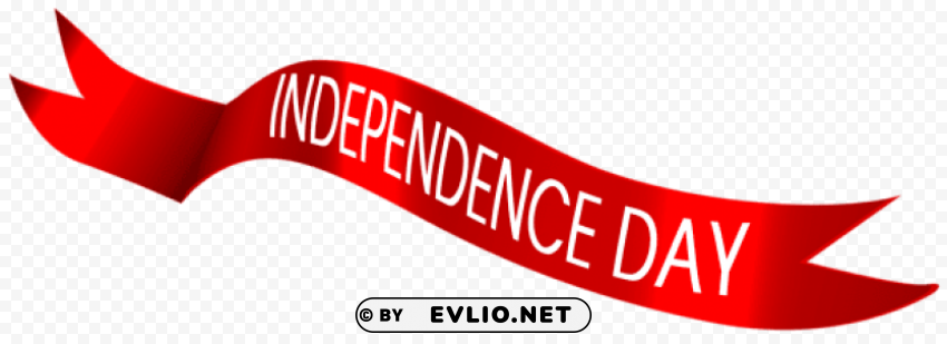 independence day banner PNG graphics with alpha transparency bundle