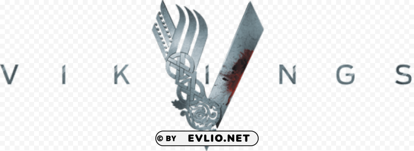 Transparent background PNG image of vikings tv series logo PNG with no registration needed - Image ID db8e9ecb