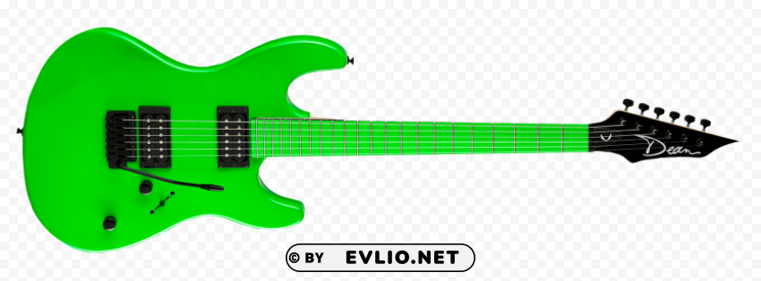 Electric Guitar Isolated Object On HighQuality Transparent PNG