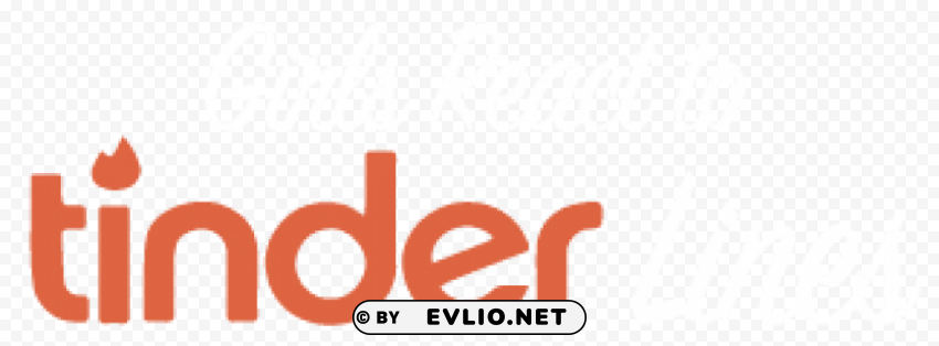 tinder logo PNG transparent photos for presentations