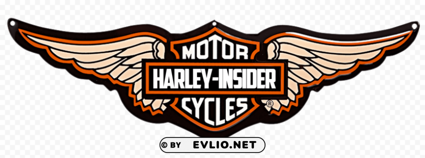 harley davidson logo Isolated Graphic Element in Transparent PNG