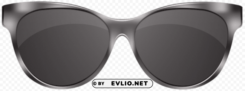 Sunglasses Black Transparent Background Isolated PNG Illustration