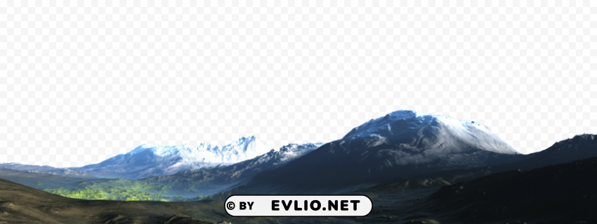 PNG image of mountain PNG for use with a clear background - Image ID 33a51c64