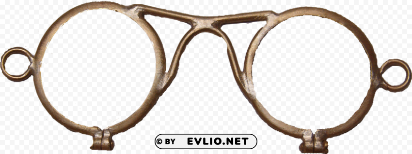 spectacles 17th century Isolated PNG Element with Clear Transparency
