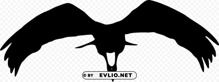 transparent eagle bird silhouette PNG photo without watermark