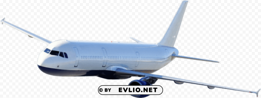 airplane PNG Illustration Isolated on Transparent Backdrop