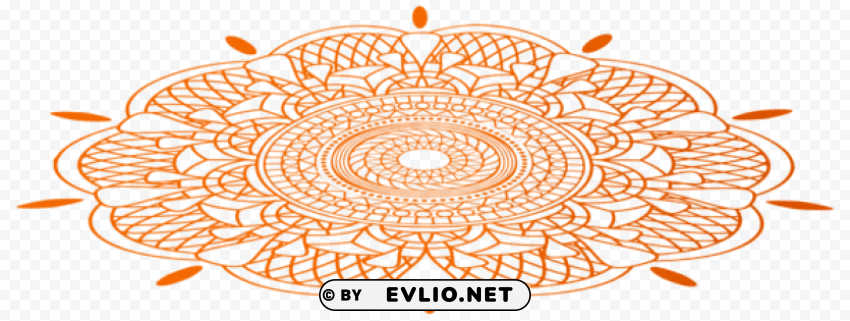 Diwali Floor Decor PNG Graphic With Transparent Background Isolation