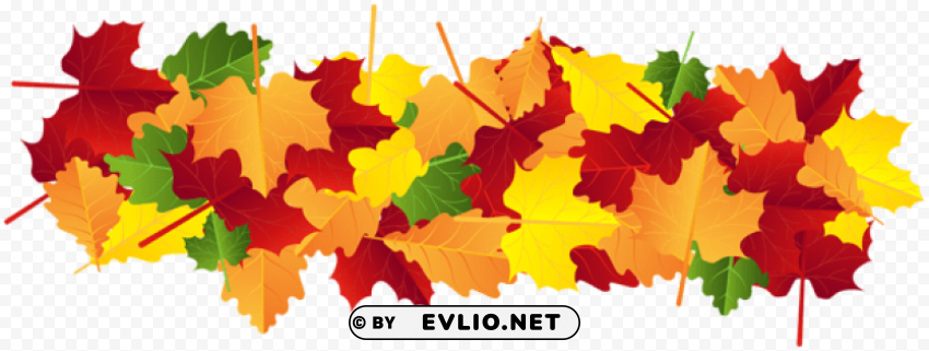 fall decoration PNG Image with Isolated Icon