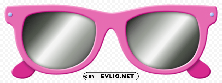 Pink Glasses Transparent PNG Graphics Assortment