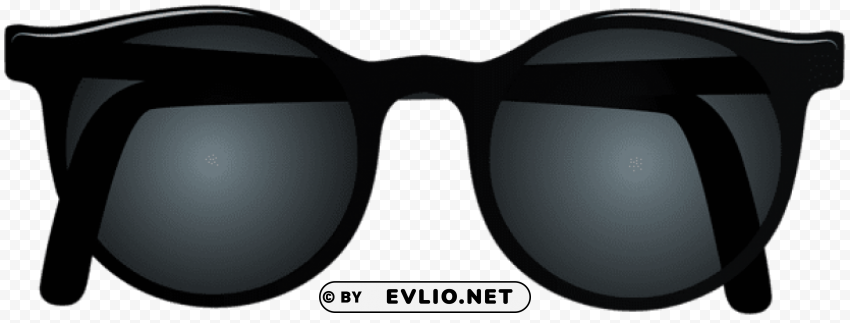 Black Sunglasses Transparent Art PNG