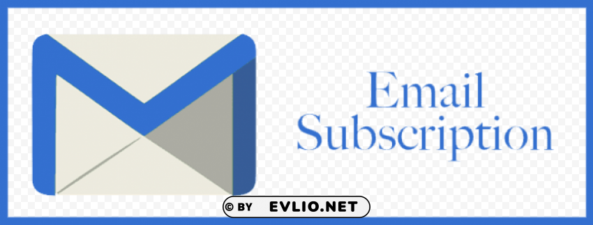 email subscriptions Isolated Icon in Transparent PNG Format