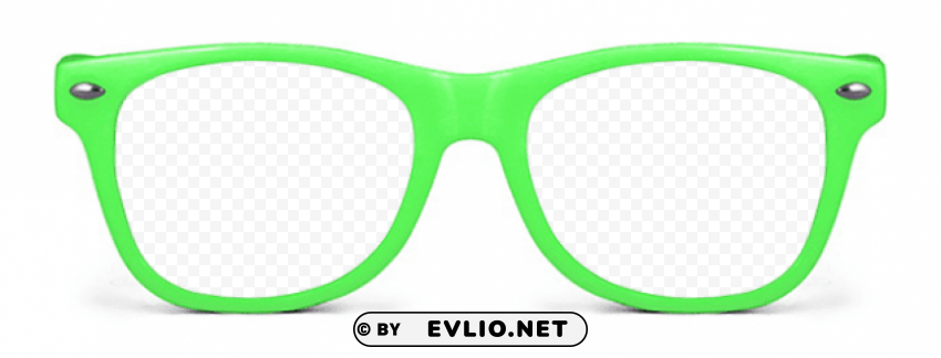neon green sunglasses Free PNG images with transparent layers compilation