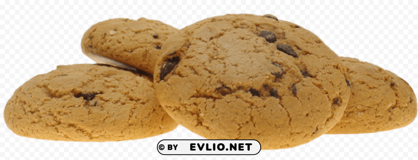 cookies Clean Background Isolated PNG Design