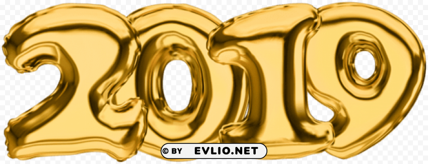 2019 gold PNG for blog use