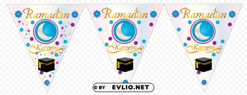 Ramadan Kareem Transparent Background Isolation in PNG Format