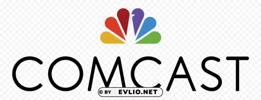 comcast logo PNG Image Isolated with Clear Transparency