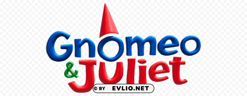 gnomeo & juliet logo PNG Graphic with Clear Background Isolation clipart png photo - 8a9b03fc