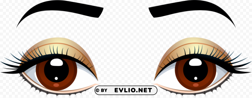 Eyes Isolated Graphic With Transparent Background PNG