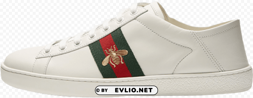 gucci women's new ace embroidered leather sneakers PNG transparent images for printing