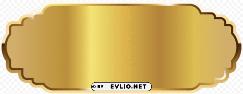 gold label templatepicture Transparent Background Isolation in HighQuality PNG