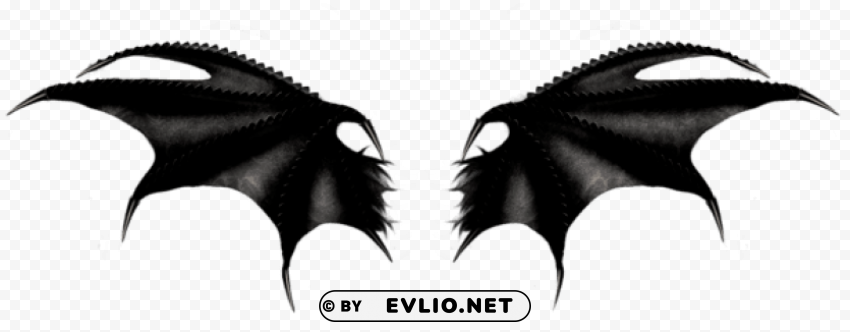 haunted black wings PNG images with clear alpha channel broad assortment