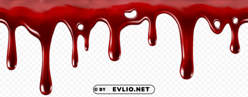 dripping blood decor Transparent PNG artworks for creativity