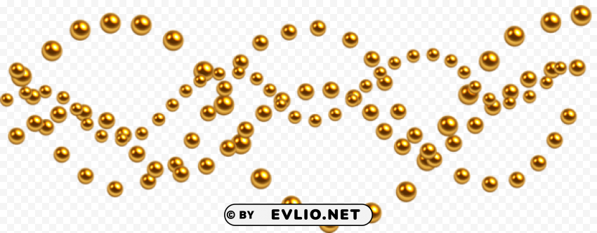 golden balls decoration transparent PNG icons with transparency