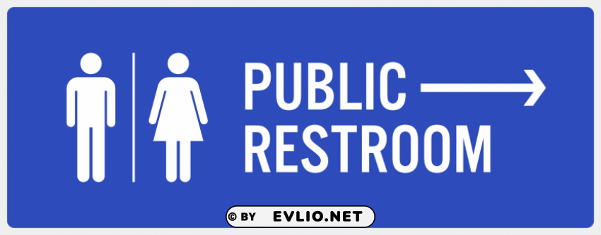 public restroom ClearCut Background Isolated PNG Graphic Element