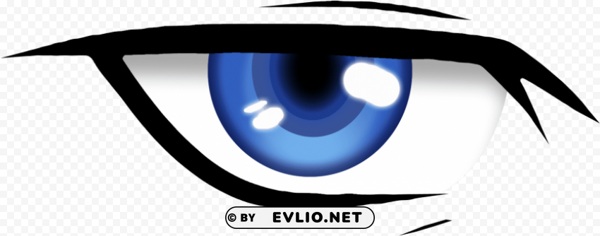 Cool Anime Eyes Isolated Object In Transparent PNG Format