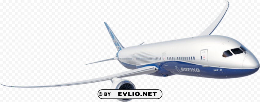 Boeing Airplane Isolated Illustration In HighQuality Transparent PNG