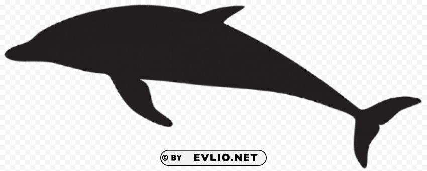 dolphin silhouette High-resolution PNG images with transparency wide set