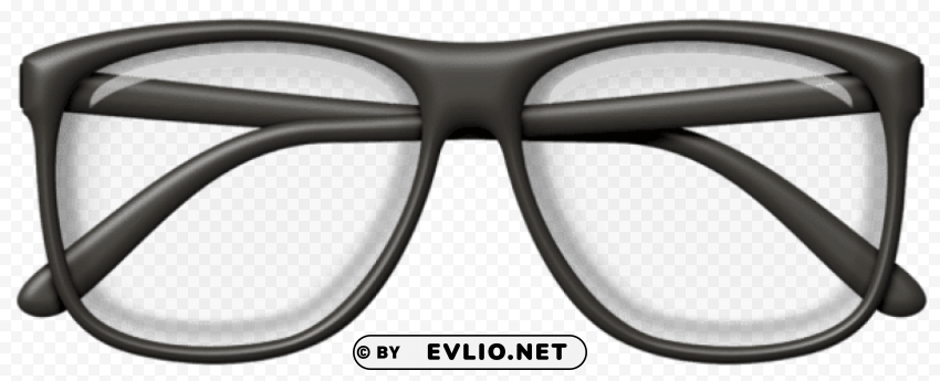 Black Glassespicture PNG Graphics With Transparency