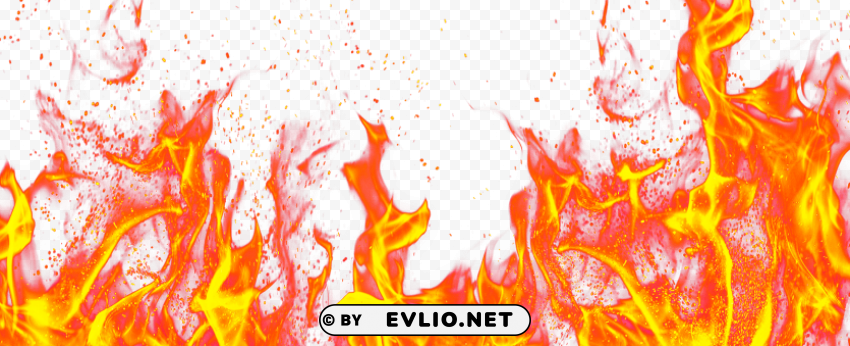 Fire Isolated Graphic On Transparent PNG