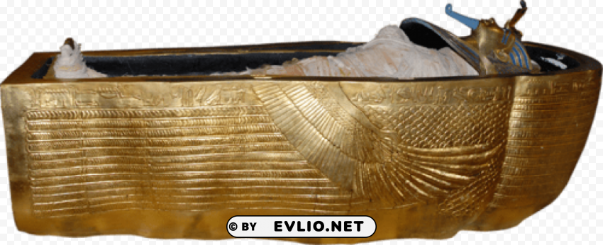 The coffin of King Tutankhamun PNG images free download transparent background
