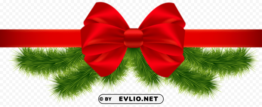 Christmas Red Ribbon Free Download PNG Images With Alpha Channel Diversity