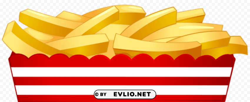 French Fries Fast Food PNG Images With Transparent Layering