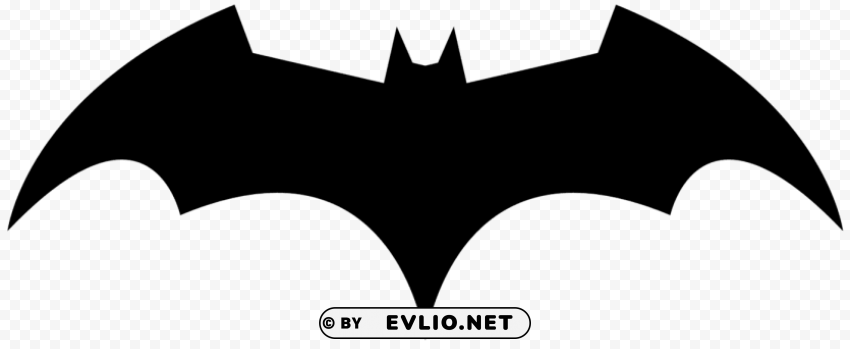 batman logo Isolated Element on Transparent PNG png - Free PNG Images ID ff5f1c95