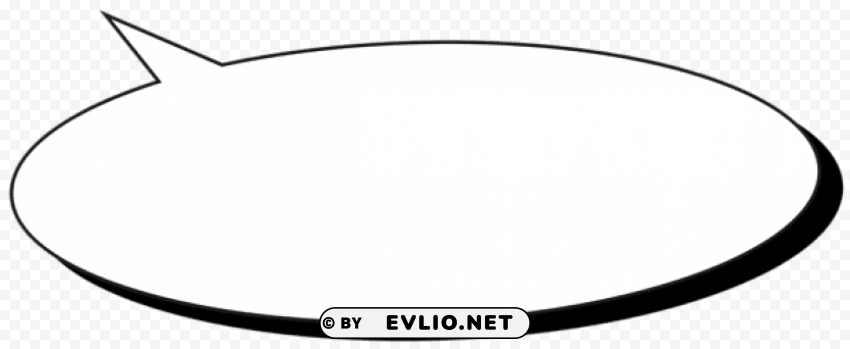 comic speech bubble PNG Image with Transparent Background Isolation