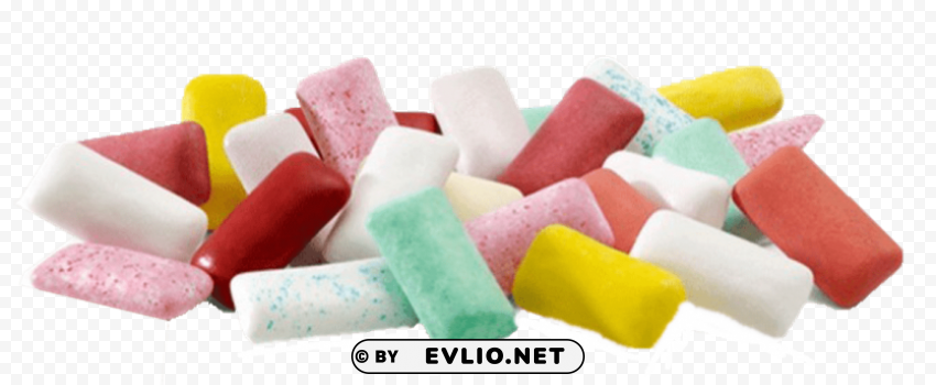 chewing gum free transparent s PNG with clear background set