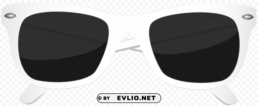 white sunglasses Clear background PNG images diverse assortment