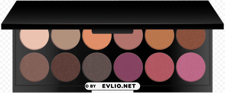 eyeshadows makeup Isolated Element on Transparent PNG