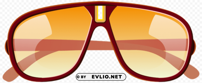 large sunglassespicture Clean Background Isolated PNG Image