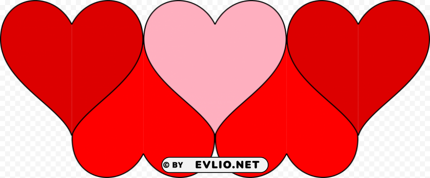 heart doodle PNG Image with Transparent Isolation