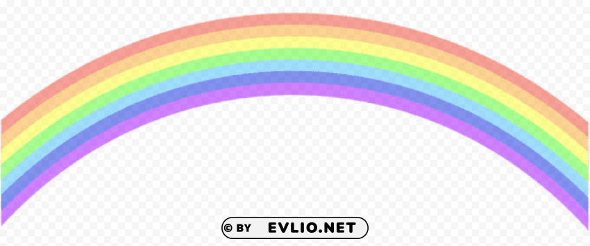 rainbow PNG Image Isolated with Transparent Detail