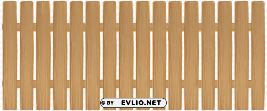 Wooden Fence PNG Image With No Background