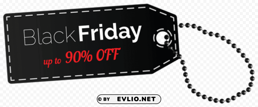 black friday 90% off tag PNG transparent stock images