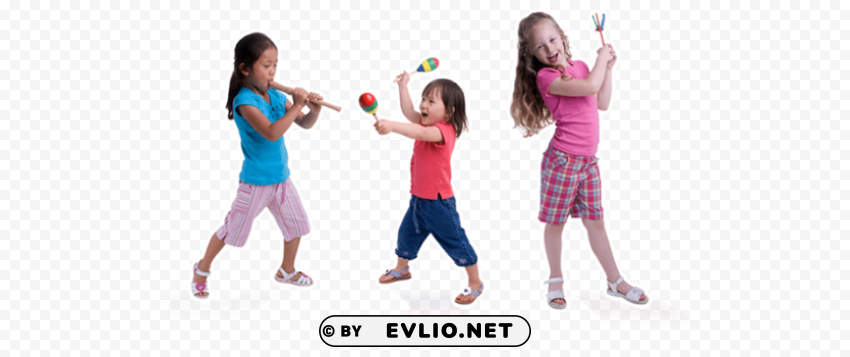 Kids Play PNG Transparent Artwork