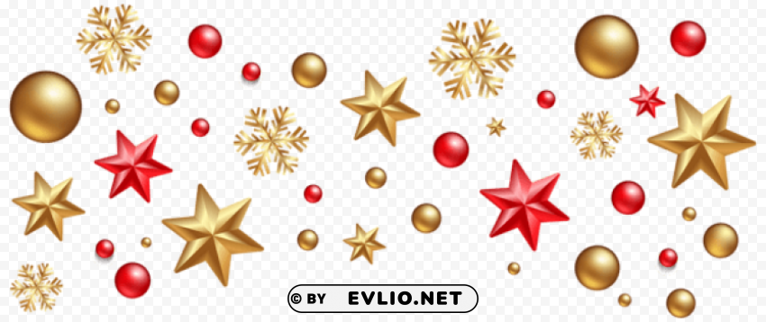 christmas decorations PNG graphics with clear alpha channel selection